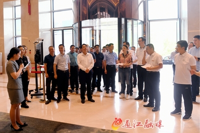 孫輝帶隊(duì)督導(dǎo)天府旅游名縣創(chuàng)建工作，全面提升旅游咨詢服務(wù)水平